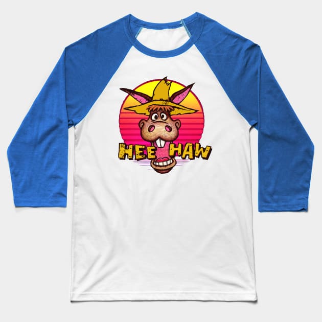 donkey hee haw Baseball T-Shirt by jepriepok133